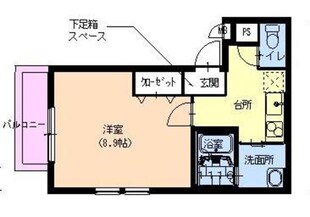 フジパレス立花WESTの物件間取画像